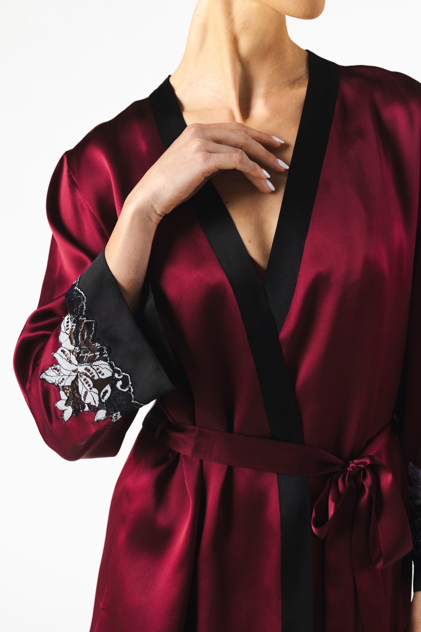 Roxy Rapture Long Silk Robe