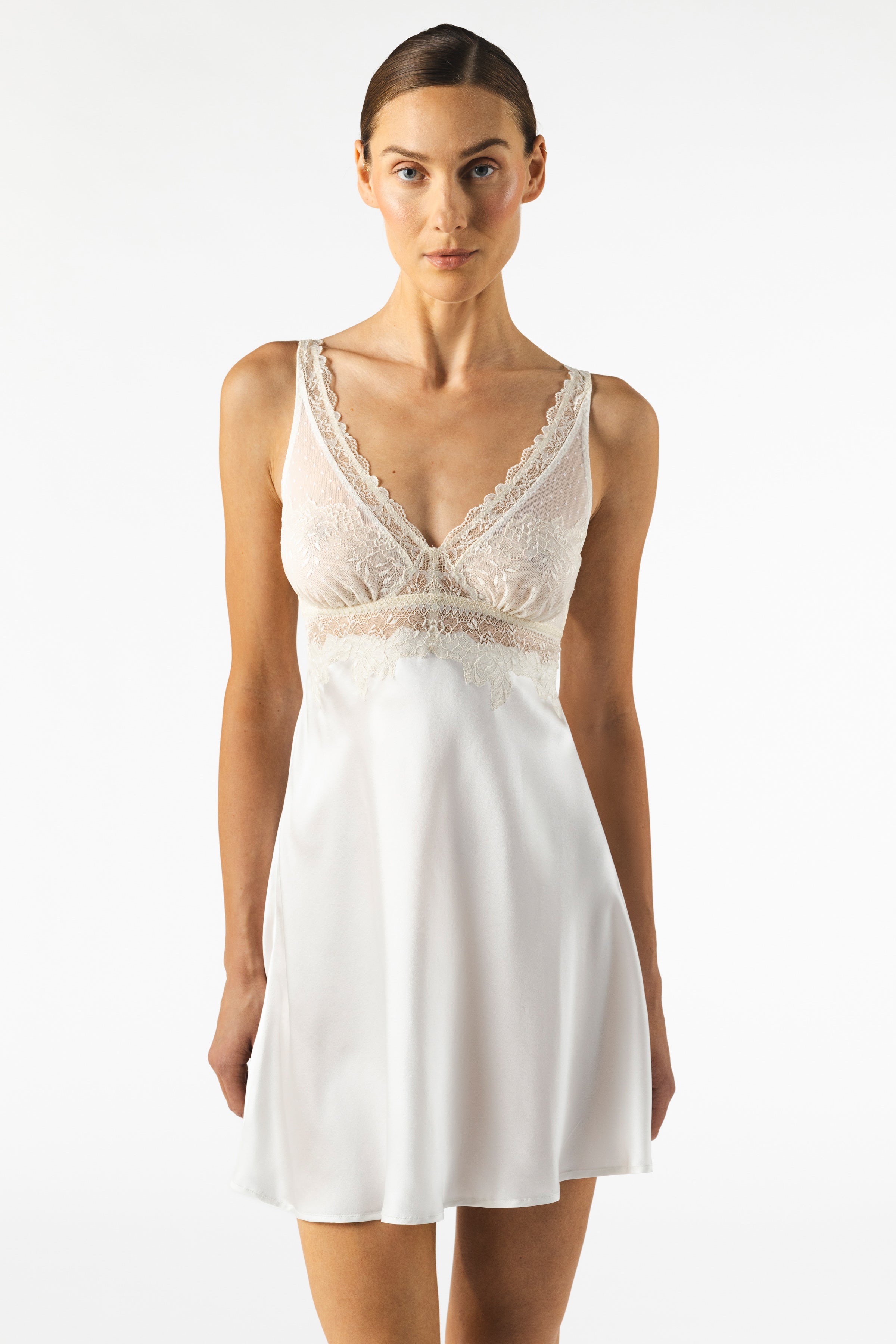 ORGUE Emboss camisole one-piece ホワイト　M ORGUE Emboss camisole one-piece ホワイト M