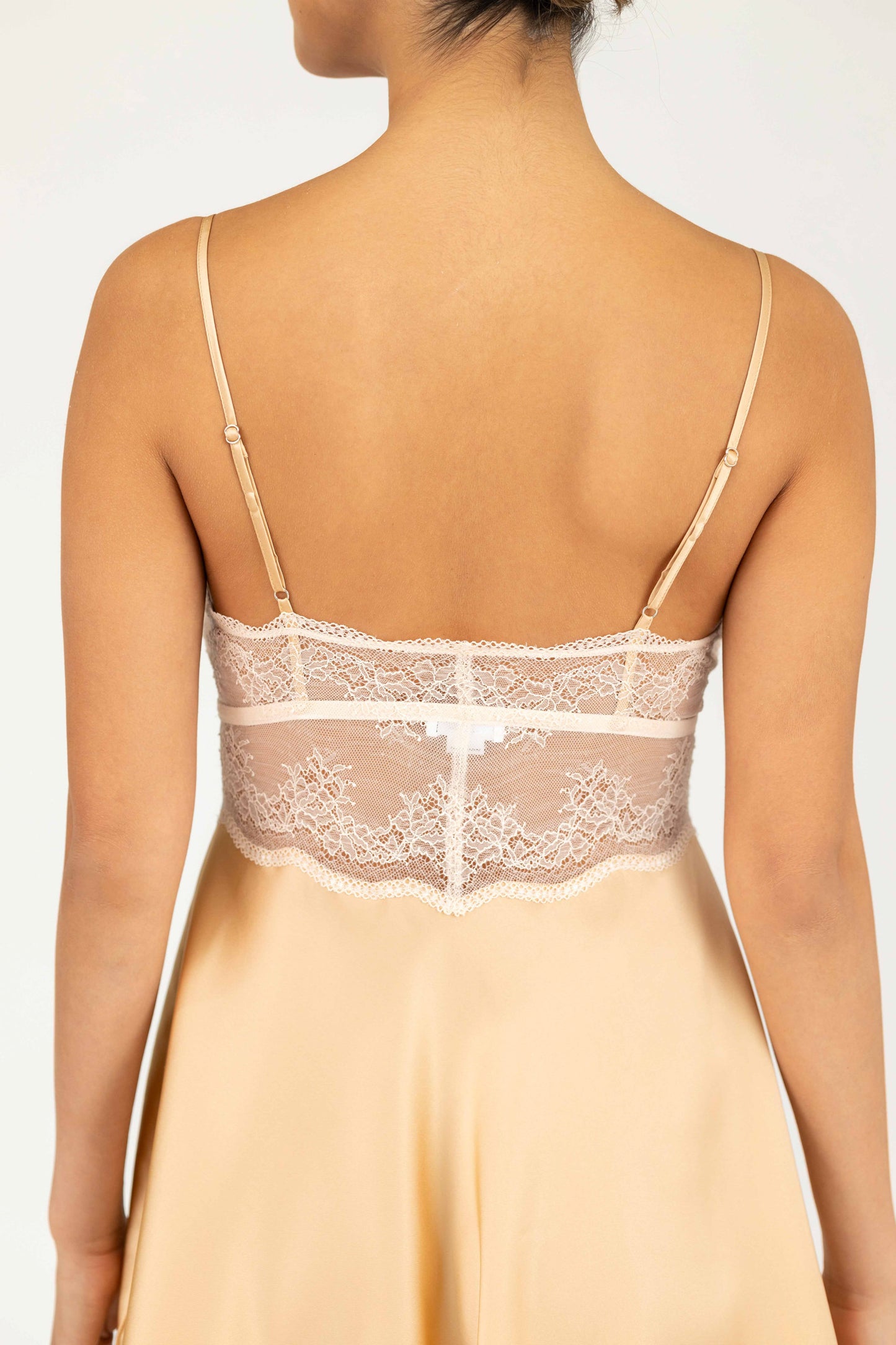 Allegra Soulful Babydoll Silk Chemise