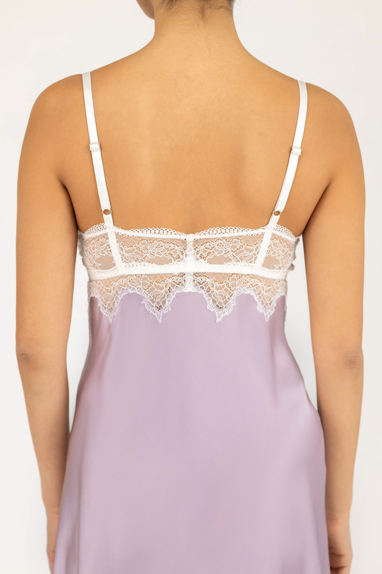 Allegra Soulful Bust-Support Silk Chemise