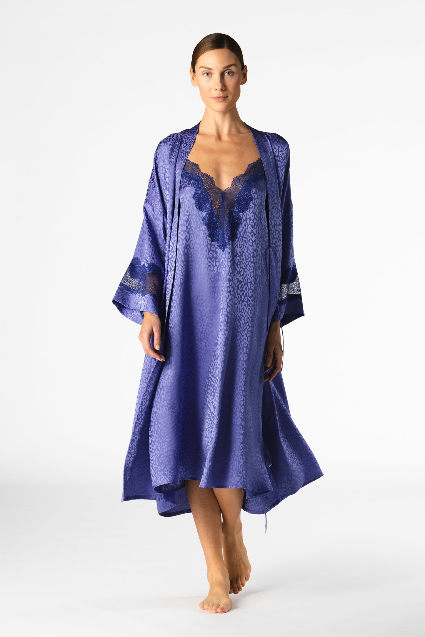 Vestido largo estilo Sydney Seaside con corte en A