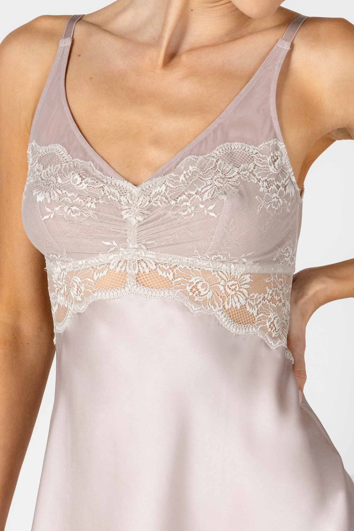 Agatha Nostalgia BS Illusion Silk Chemise Chemise NK iMODE