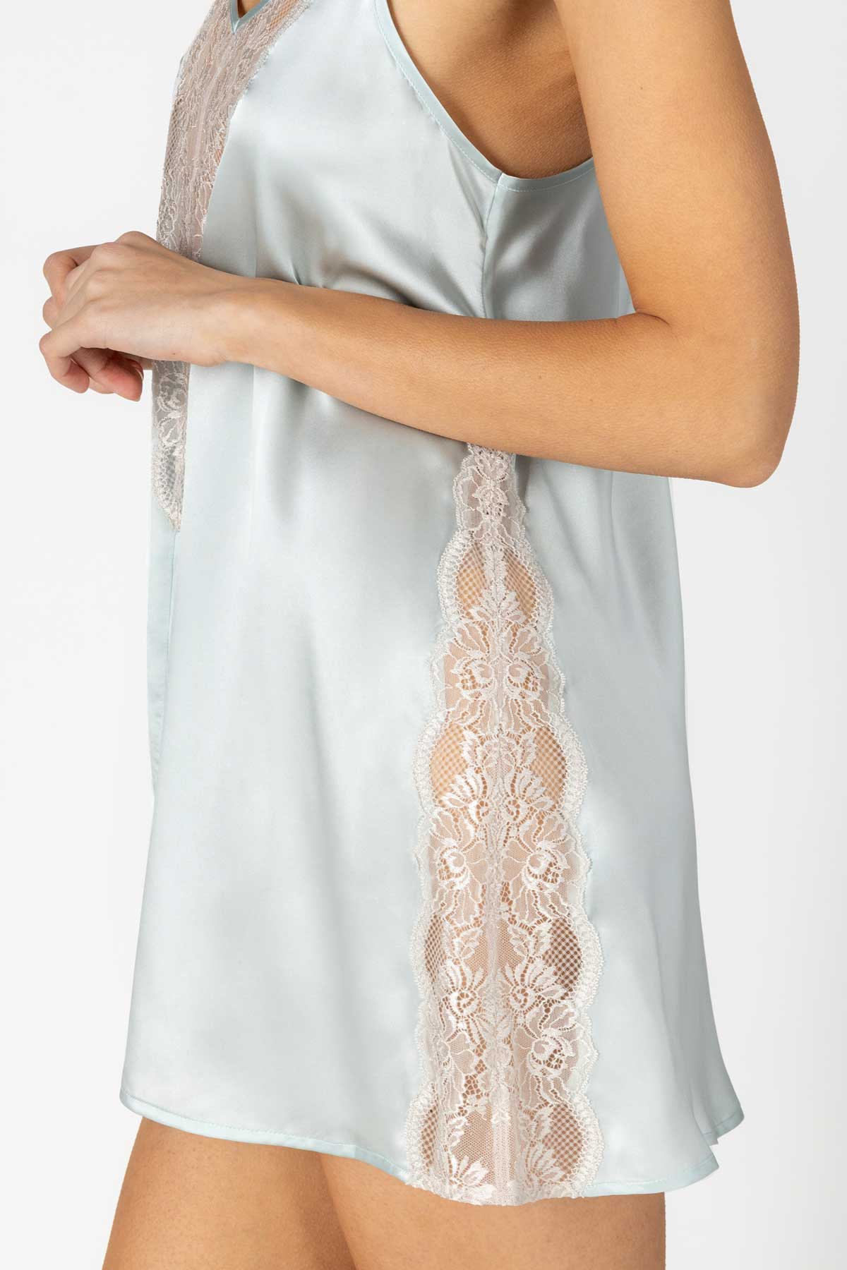 Agatha Nostalgia Swing Silk Babydoll Chemise NK iMODE