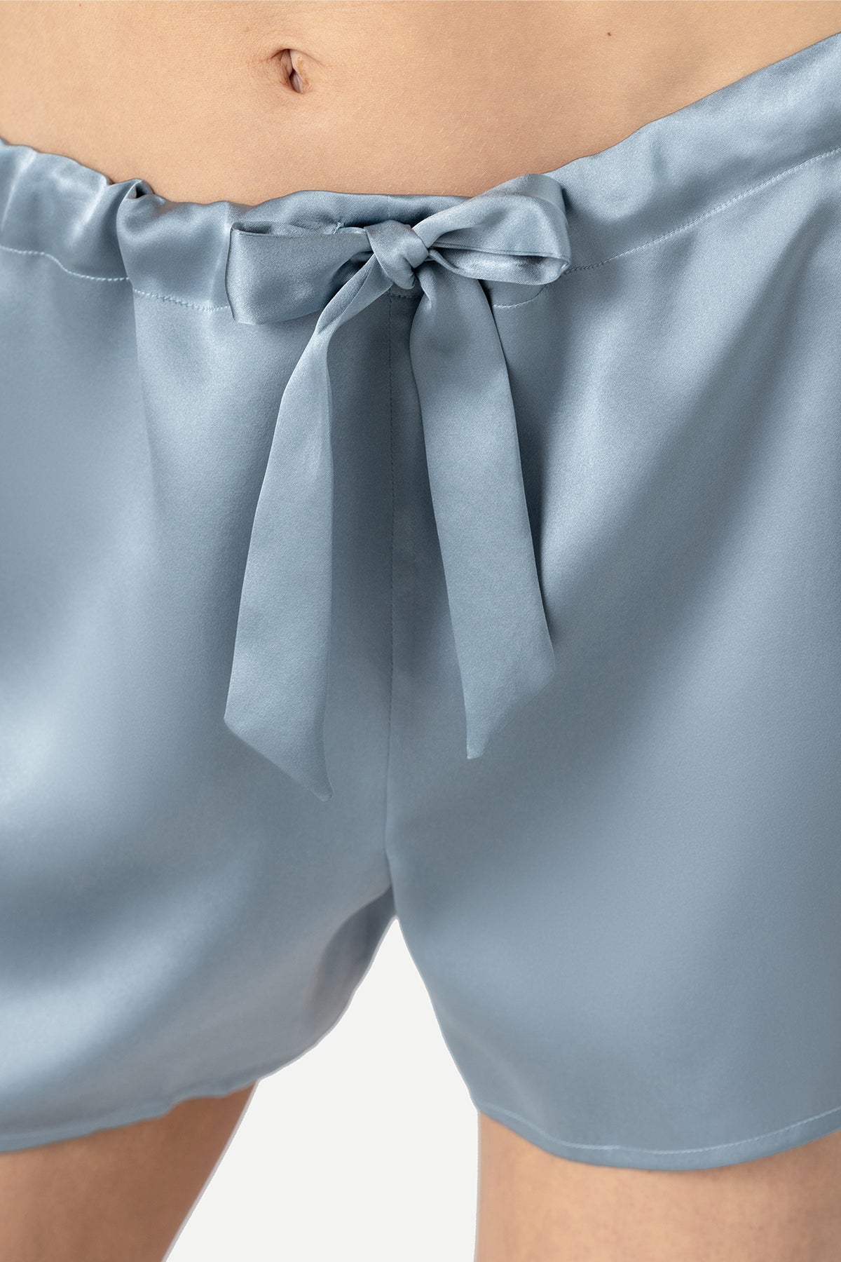 Alice Feminine Lounge Silk T-shirt Set Pajama Set NK iMODE