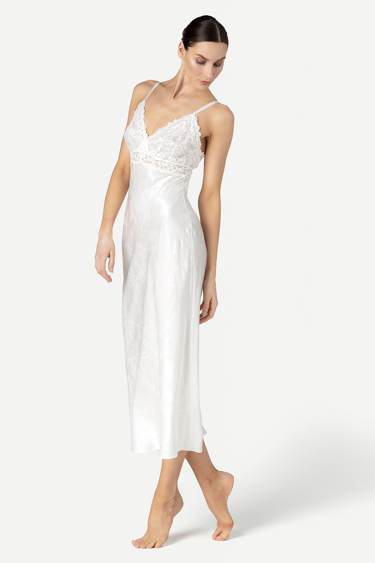 Barbara Bridal Long Silk Gown Long Gown NK iMODE