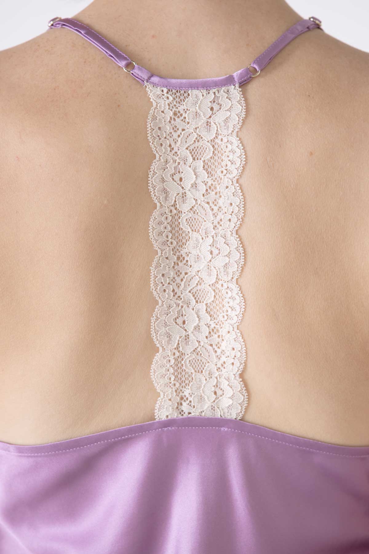 Gardenia T-Back Lace Silk Camisole Camisole NK iMODE