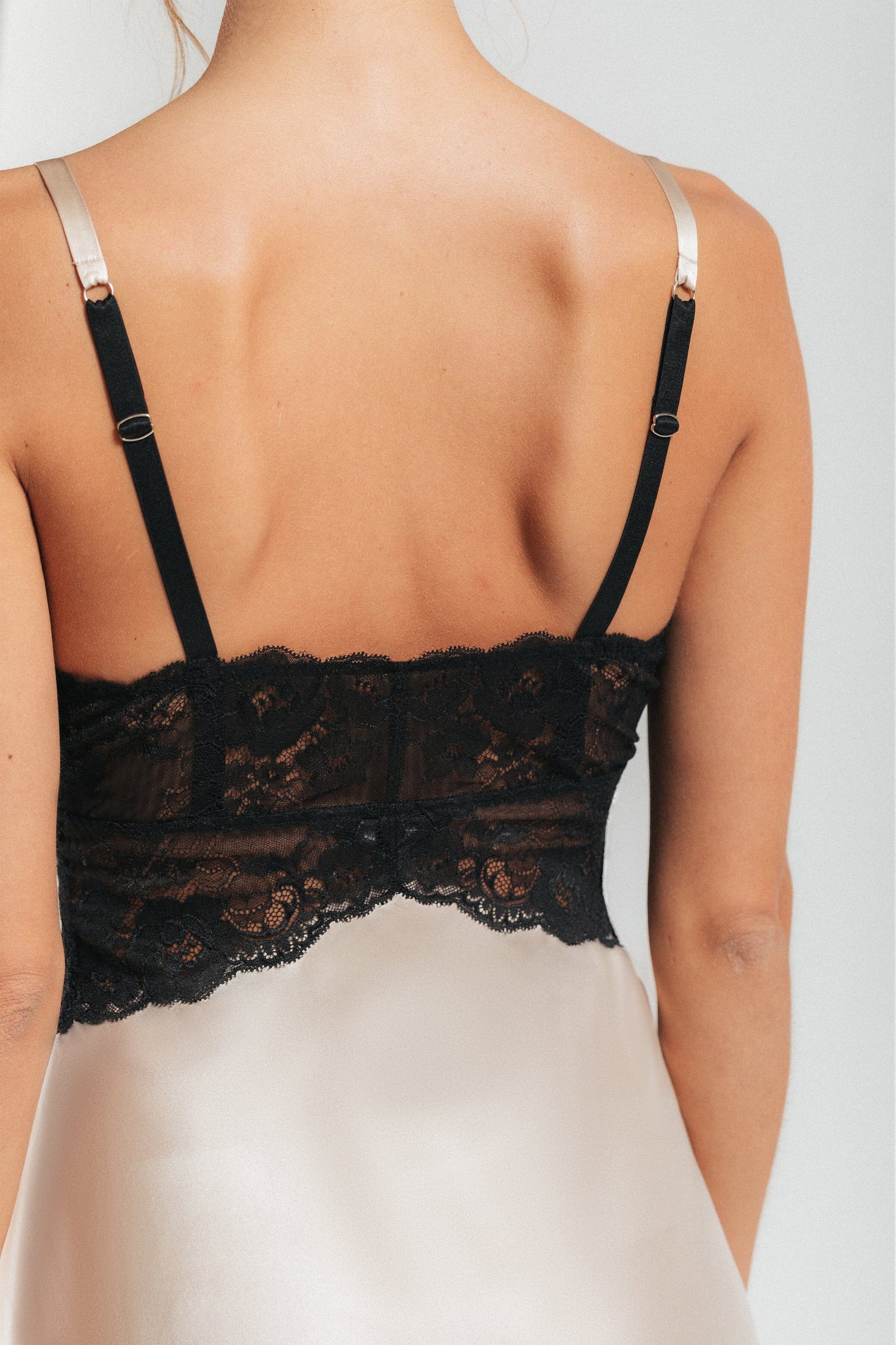 Morgan Cradle Bust Silk Chemise Chemise NK iMODE