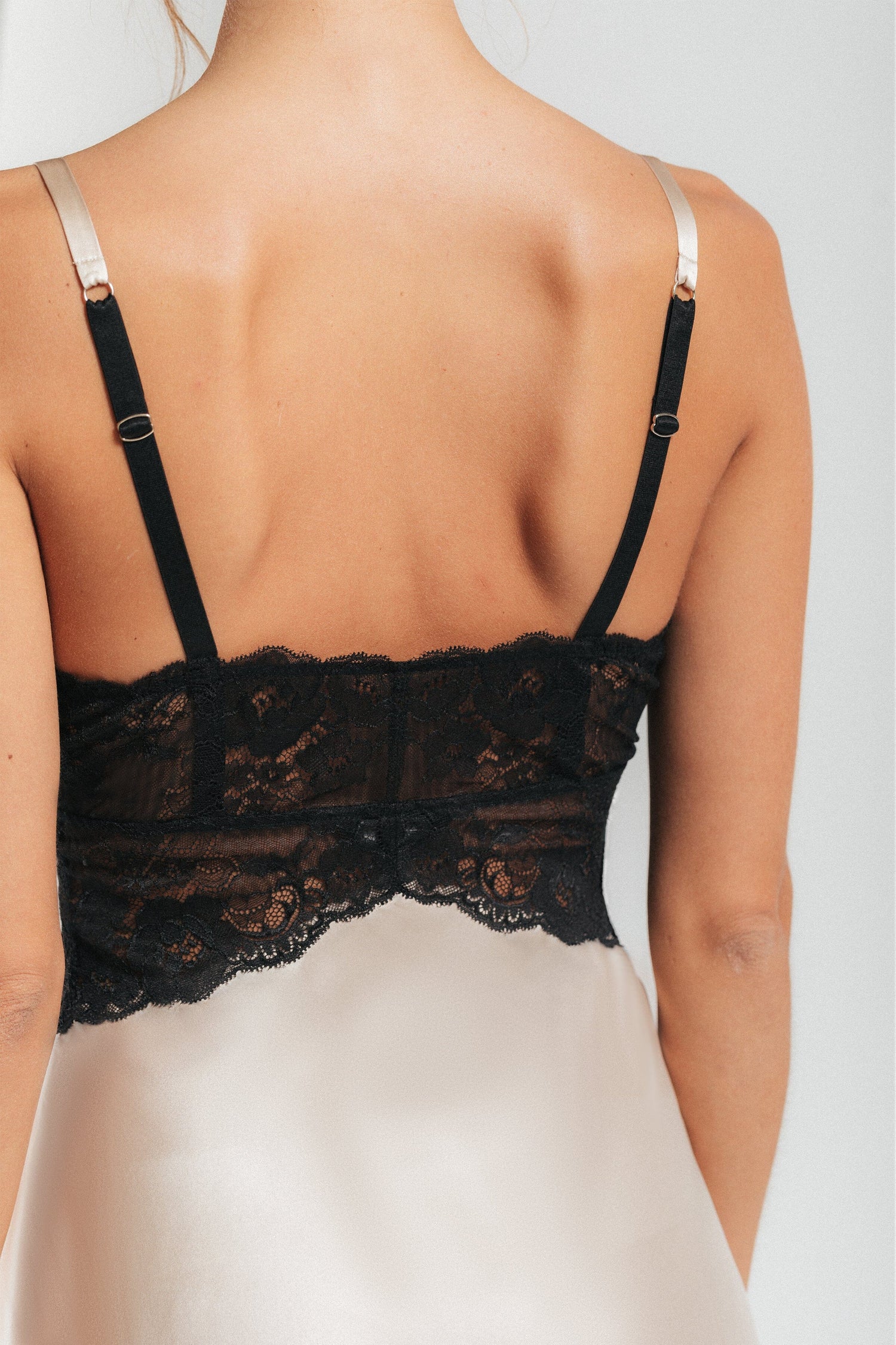 Morgan Cradle Bust Silk Chemise Chemise NK iMODE