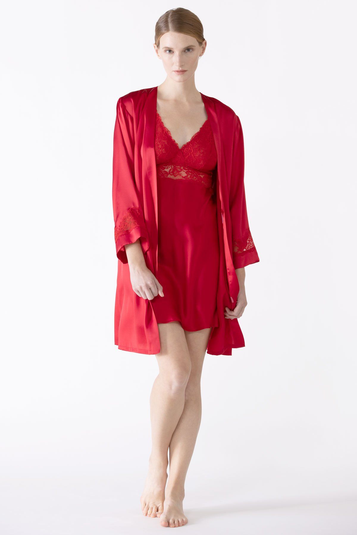 Morgan Iconic Bust-Support Silk Chemise Chemise NK iMODE