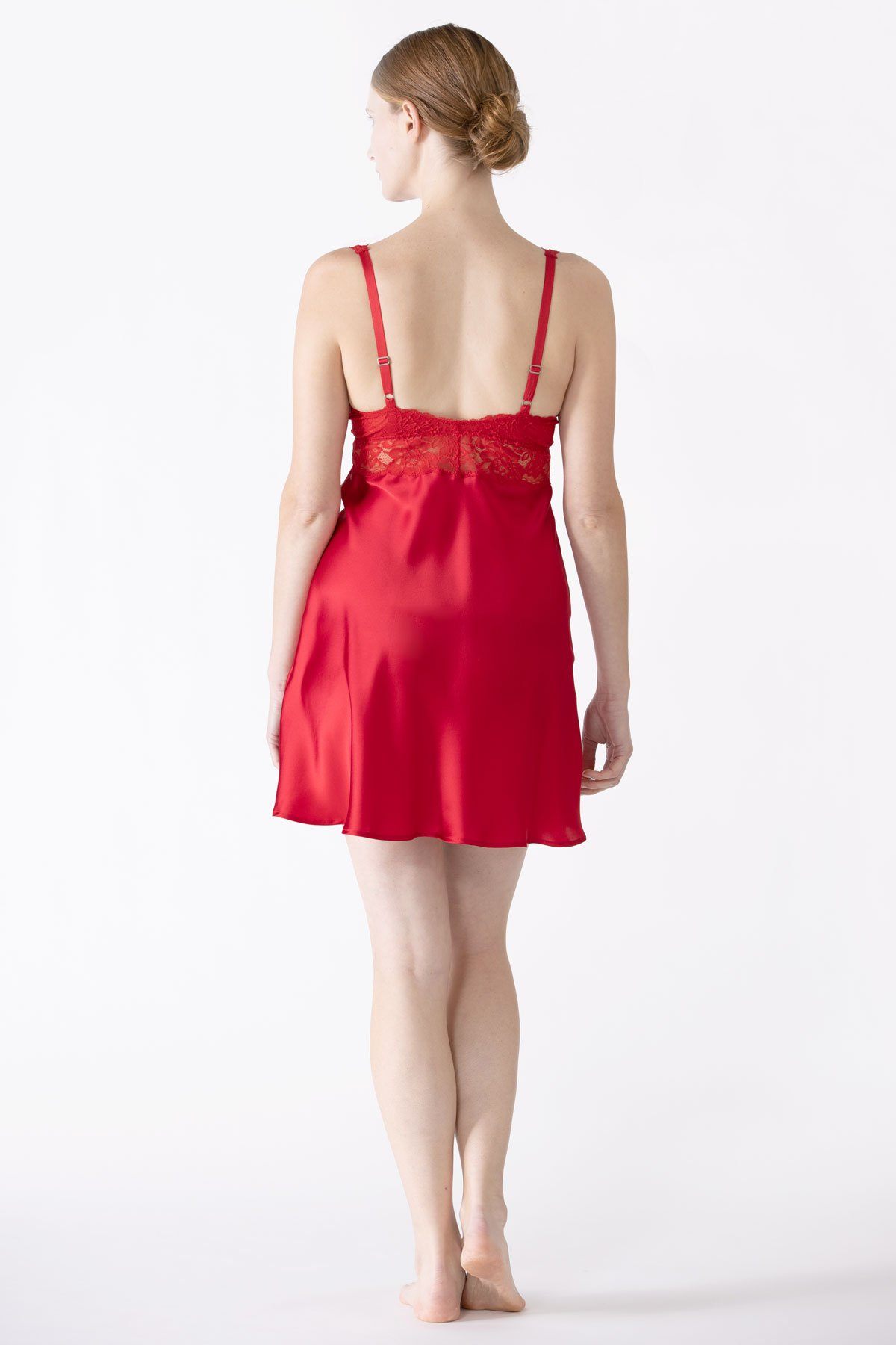 Morgan Iconic Bust-Support Silk Chemise Chemise NK iMODE