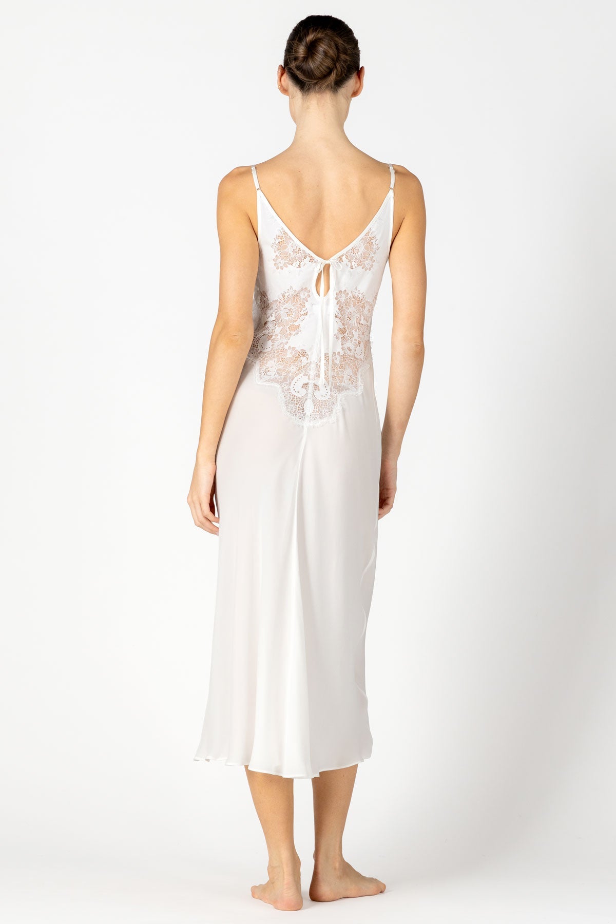 Nina Love Long Silk Slip Long Gown NK iMODE