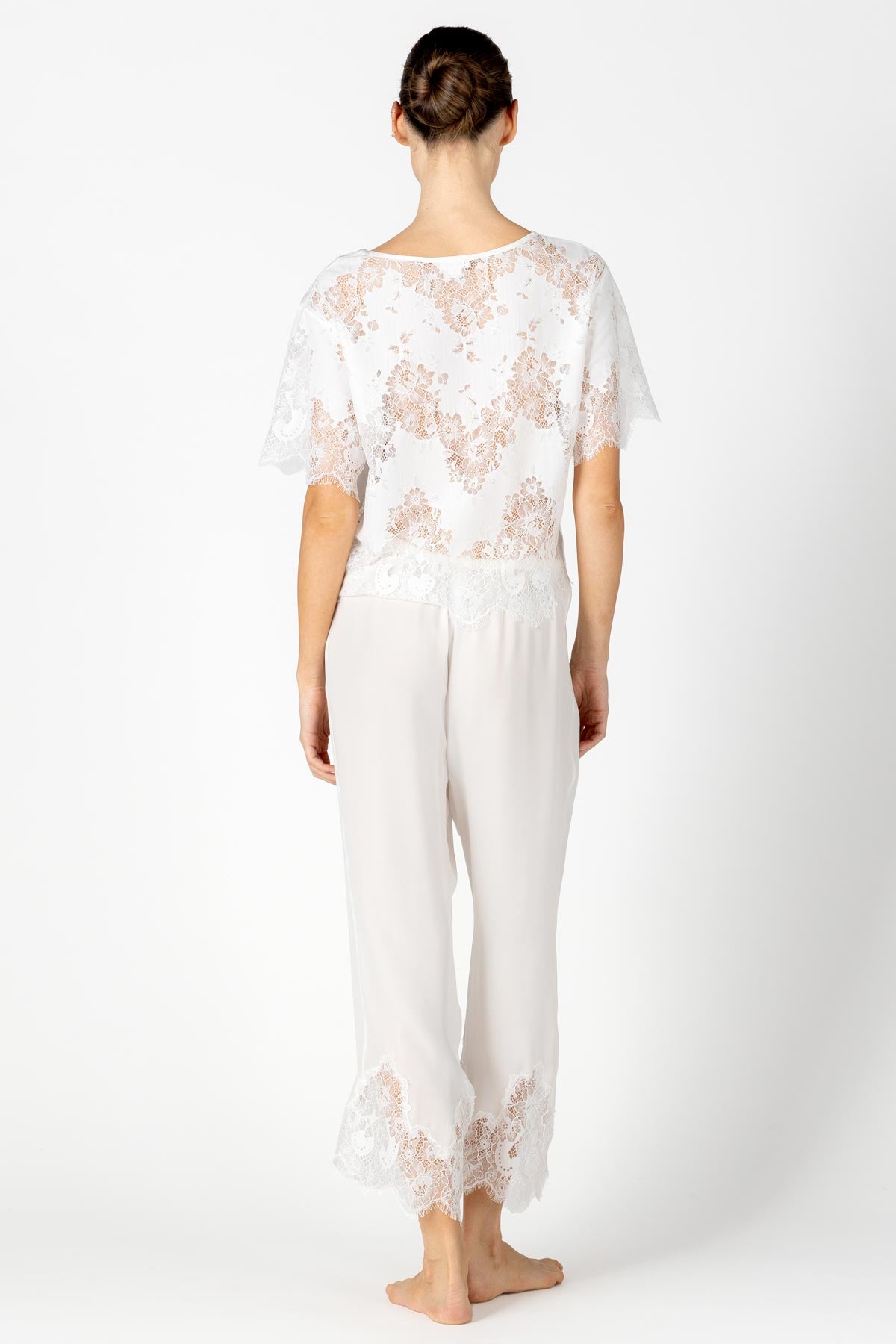 Nina Love T-Shirt & Cropped Pant Set Pajama Set NK iMODE