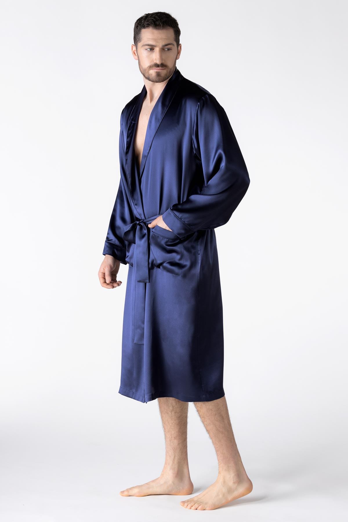 NK Men’s Silk Robe Robe NK iMODE