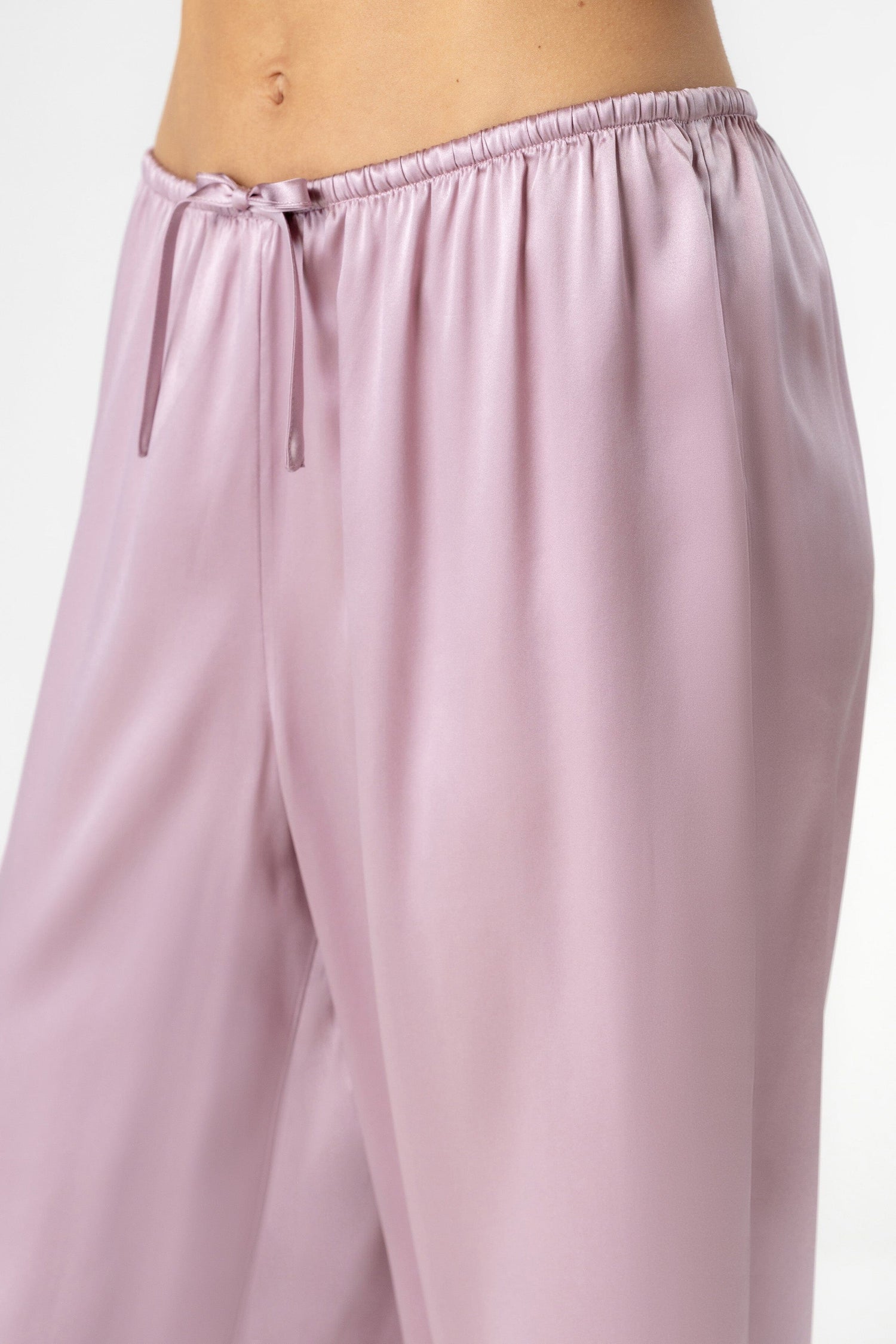 Raquel Feminine Lounge Wrapped Silk PJ Set Pajama Set NK iMODE
