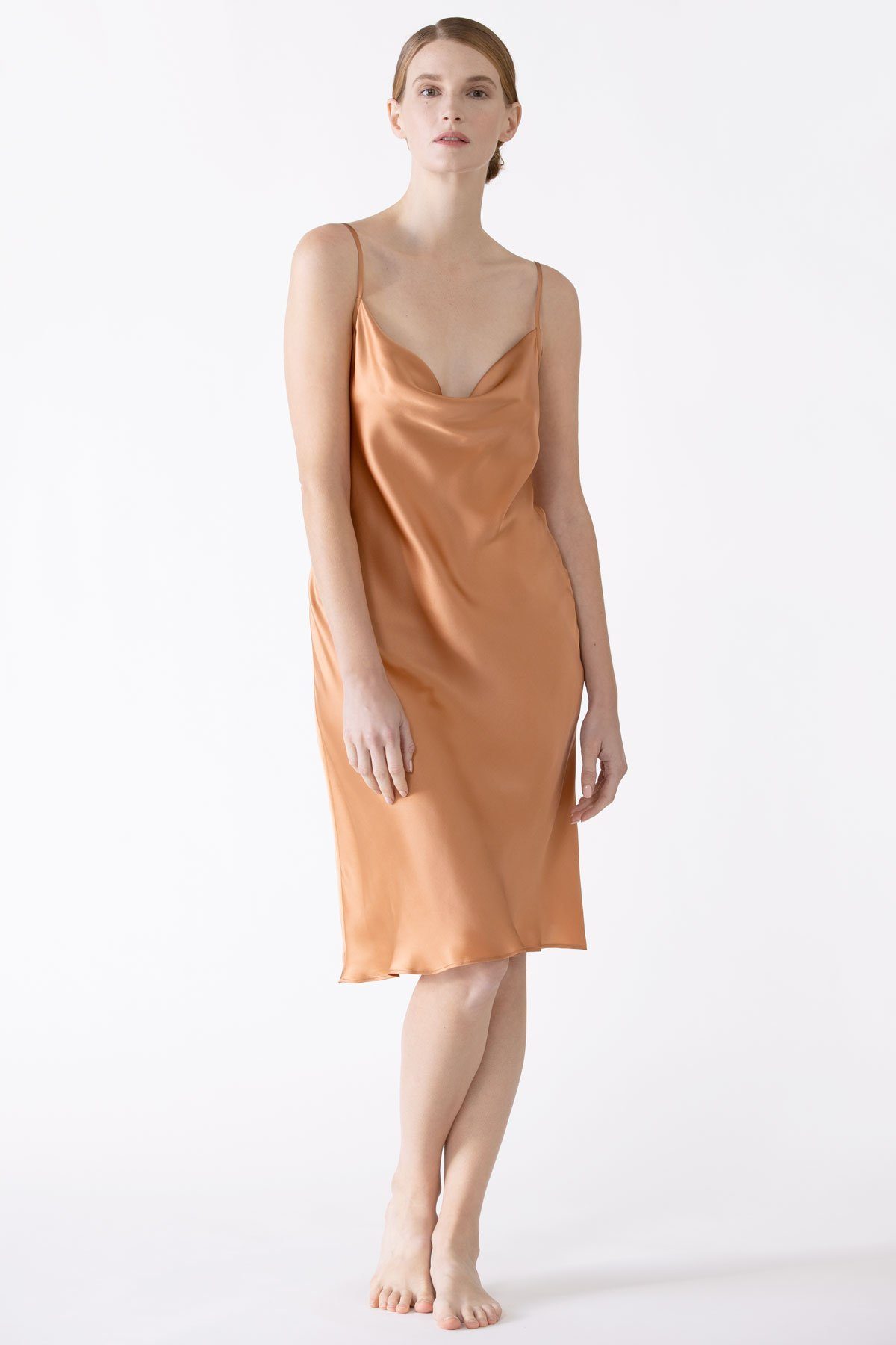 Sierra Cowl Neck Silk Slip Dress | NK IMODE Sierra Cowl Neck Silk Slip Dress | NK IMODE
