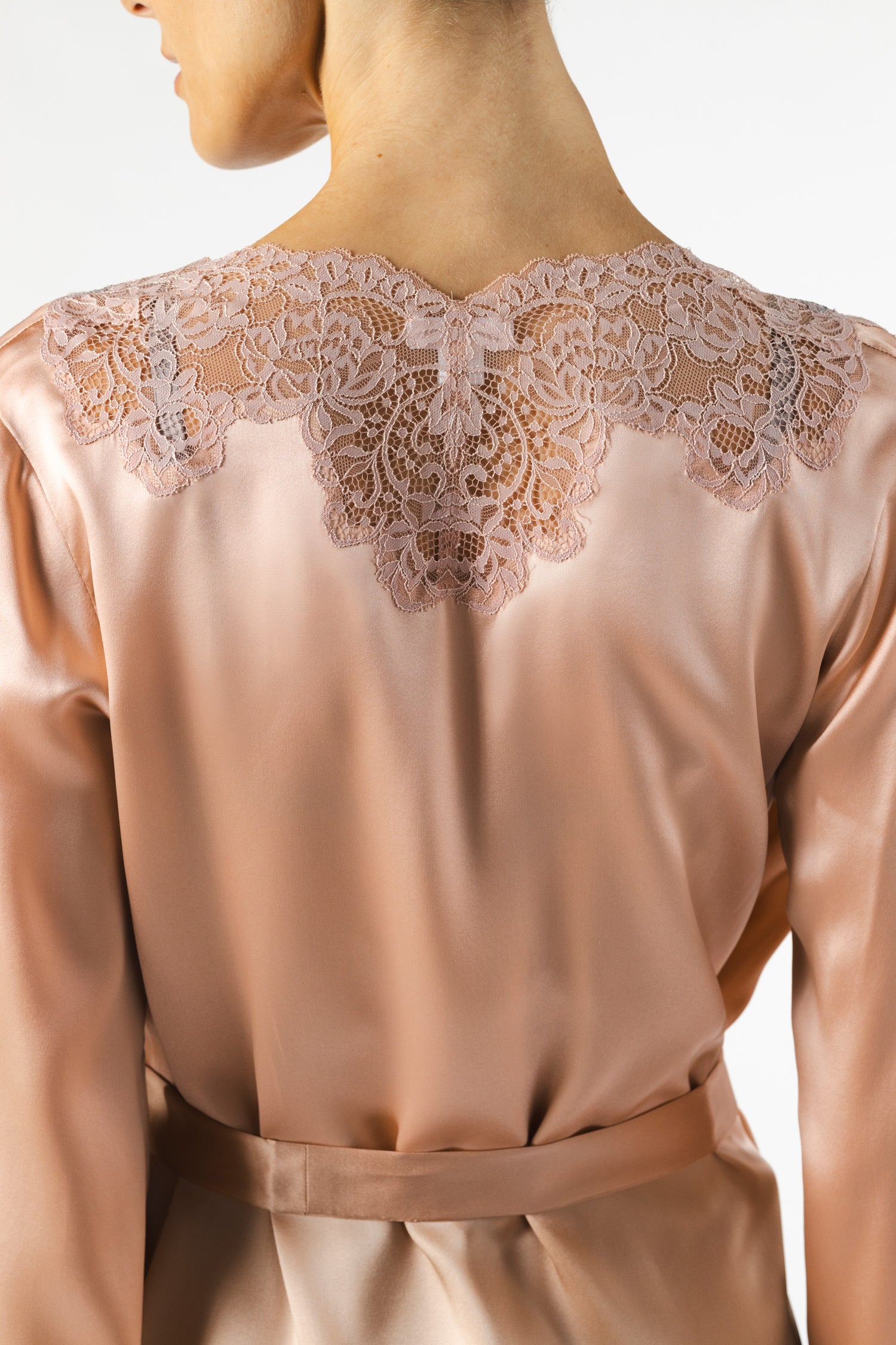 Mireille Twlight - Short Silk Kimono Robe | NK IMODE Mireille Twlight - Short Silk Kimono Robe | NK IMODE