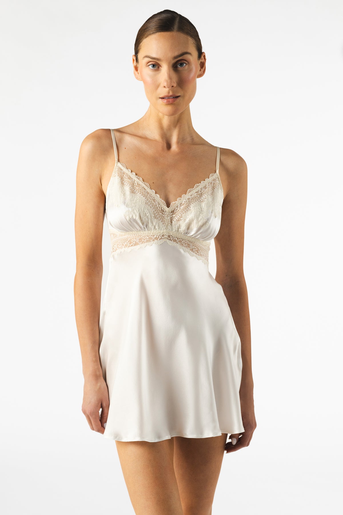 Virginia Babydoll Silk Chemise