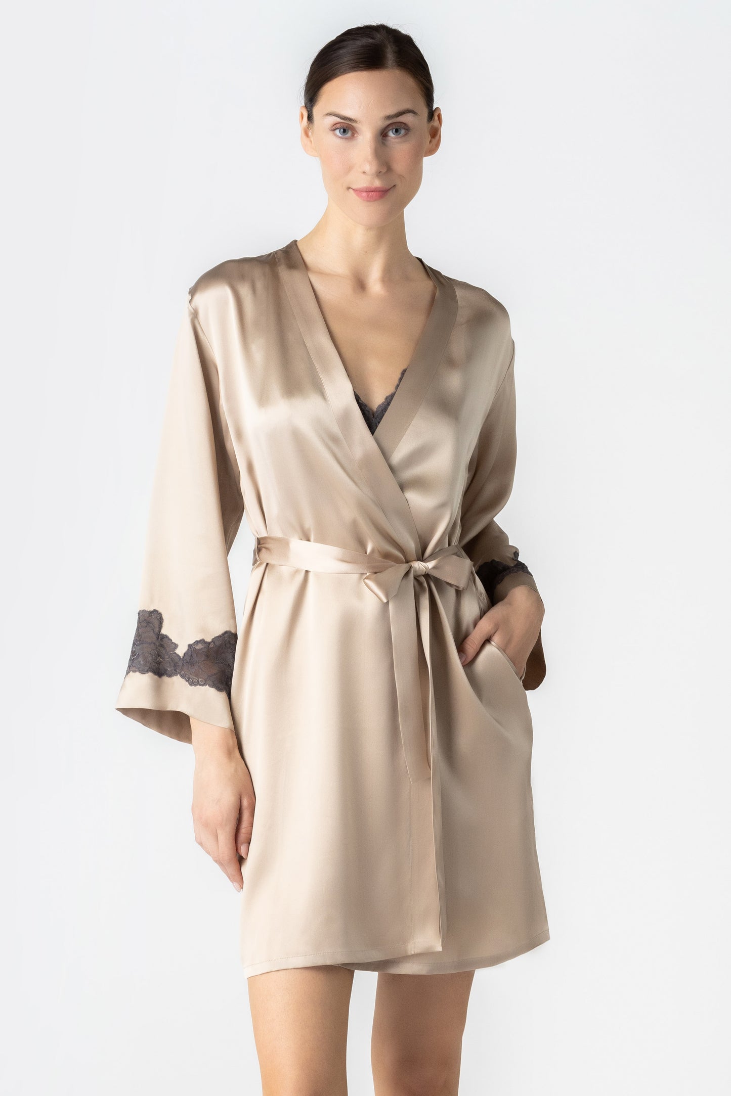Morgan Short Robe (Capsule Collection)