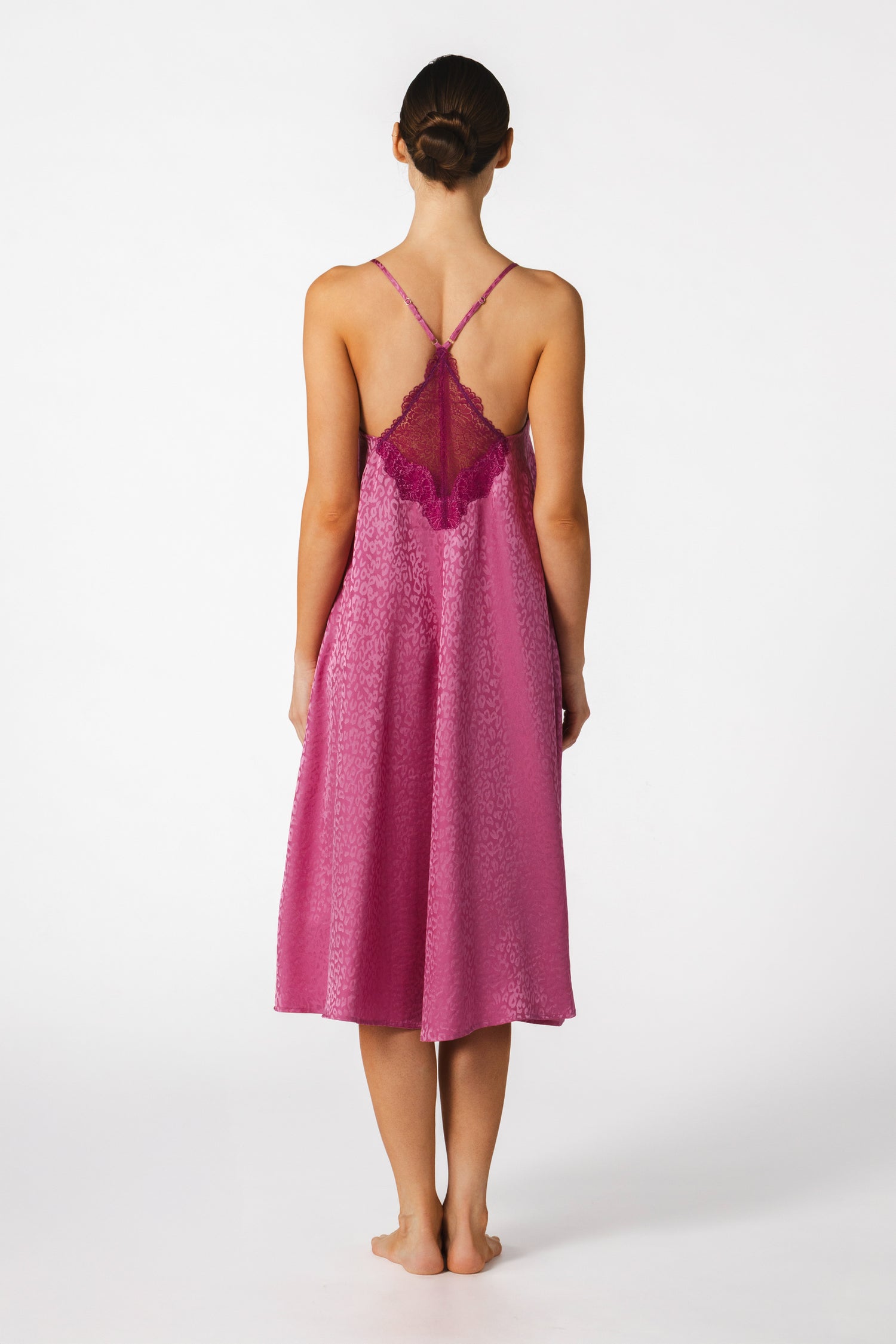 Sydney A-Line Silk Slip Dress in Curacao | NK IMODE Sydney A-Line Silk Slip Dress in Curacao | NK IMODE