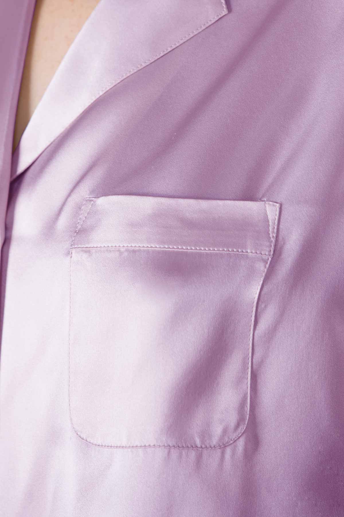 Pistachio Silk Pajama Set