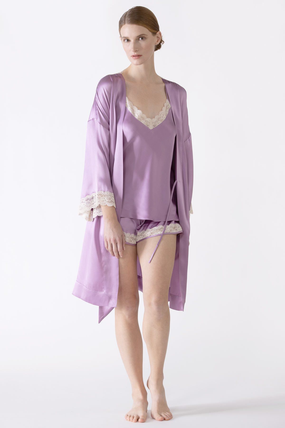 Yamamay violet lace padded underwired Camisole Top sleepwear