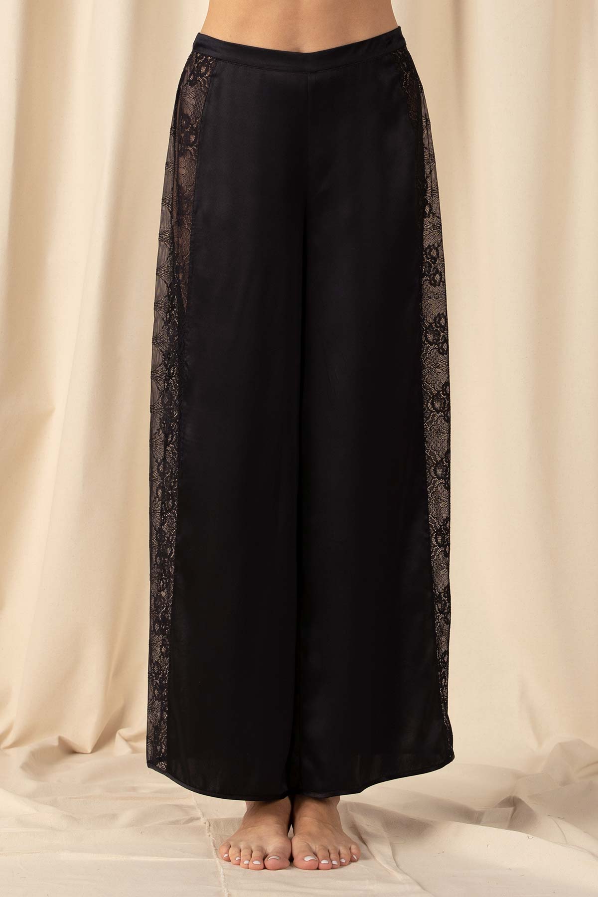Mischa Lace Trousers Lounge Trouser NK iMODE black black S
