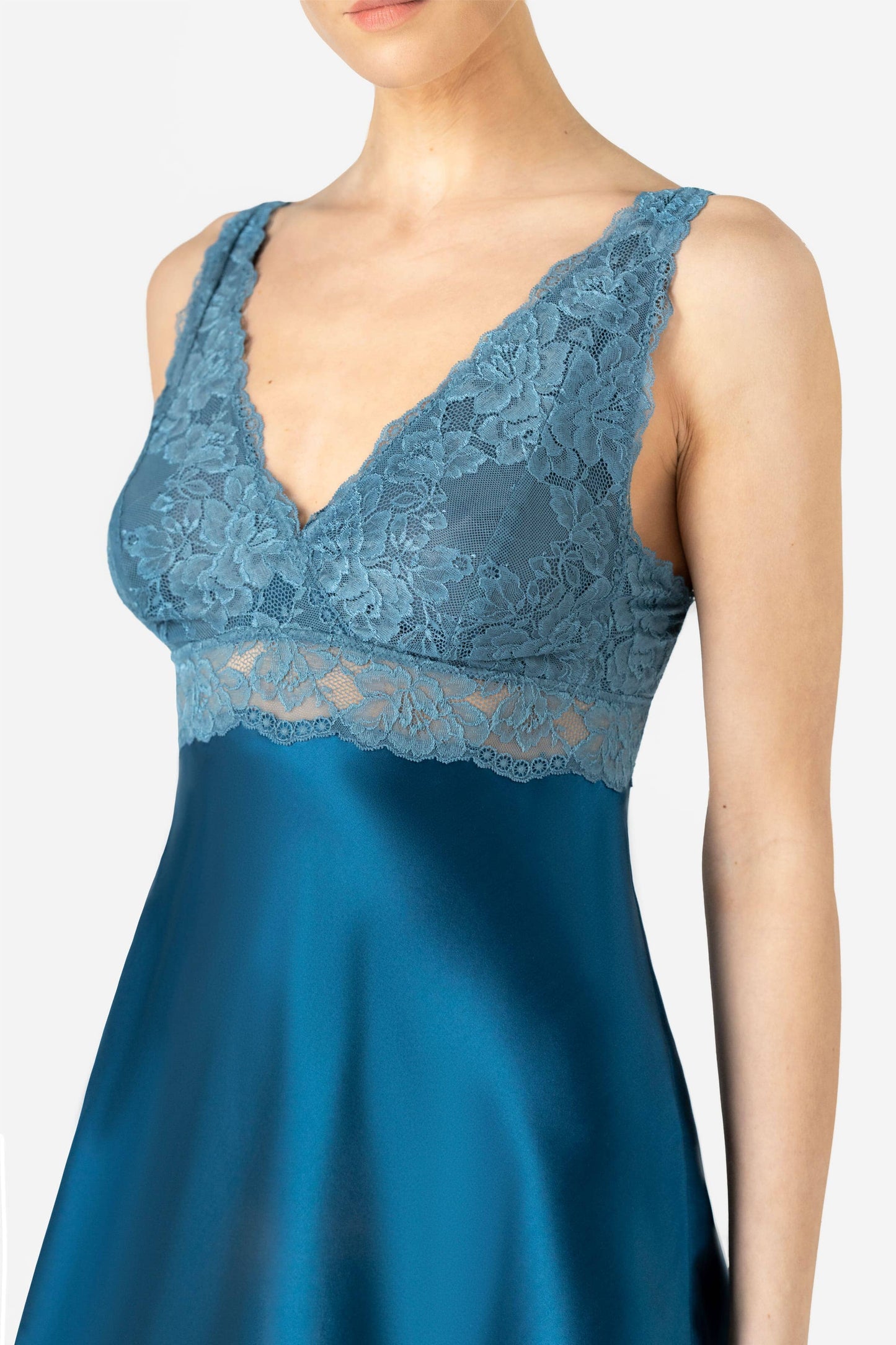 Morgan Iconic Bust-Support Silk Chemise Chemise NK iMODE 