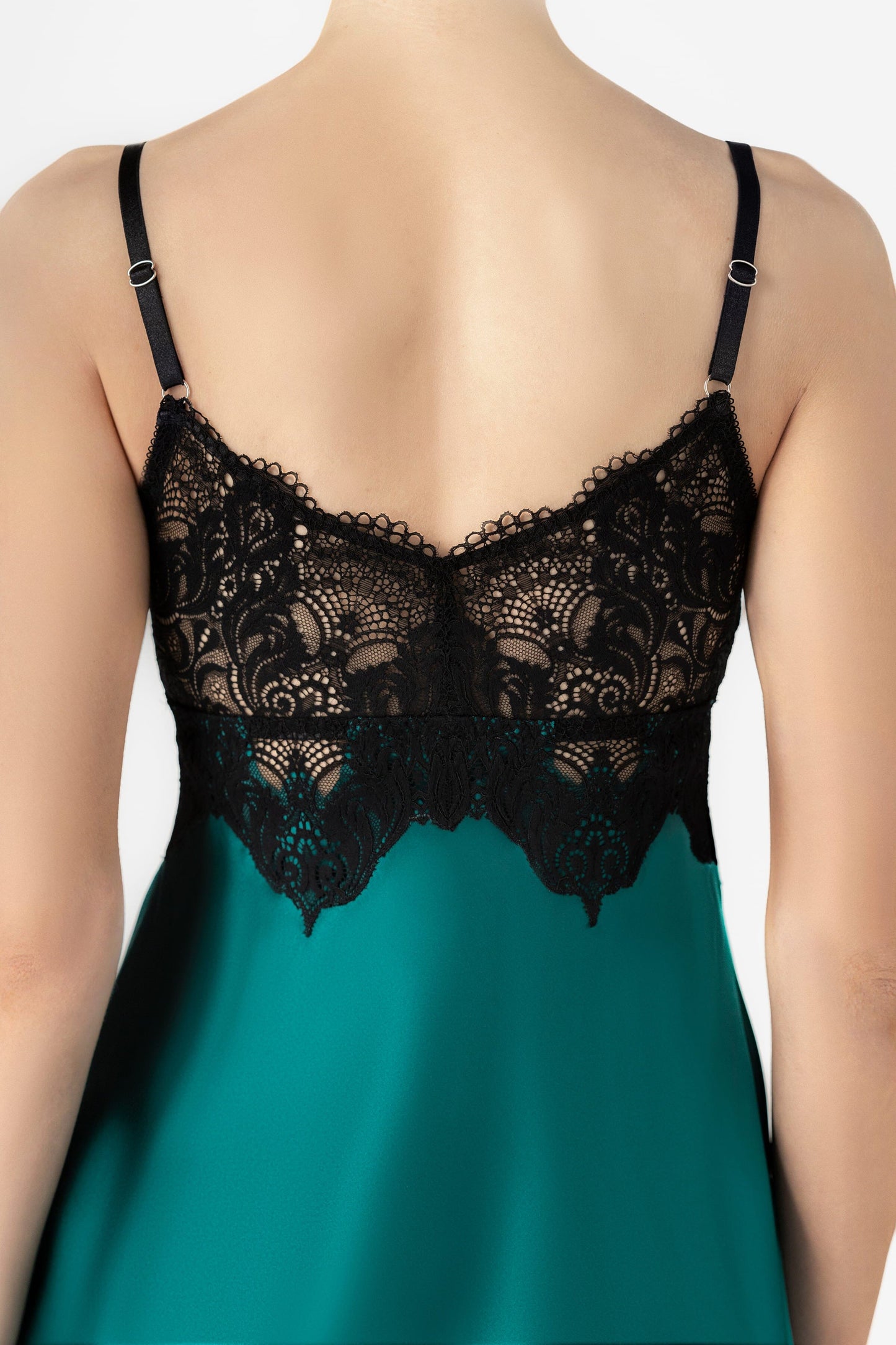 Sabrina Magic Bust Support Balconette Silk Chemise Chemise NK iMODE 