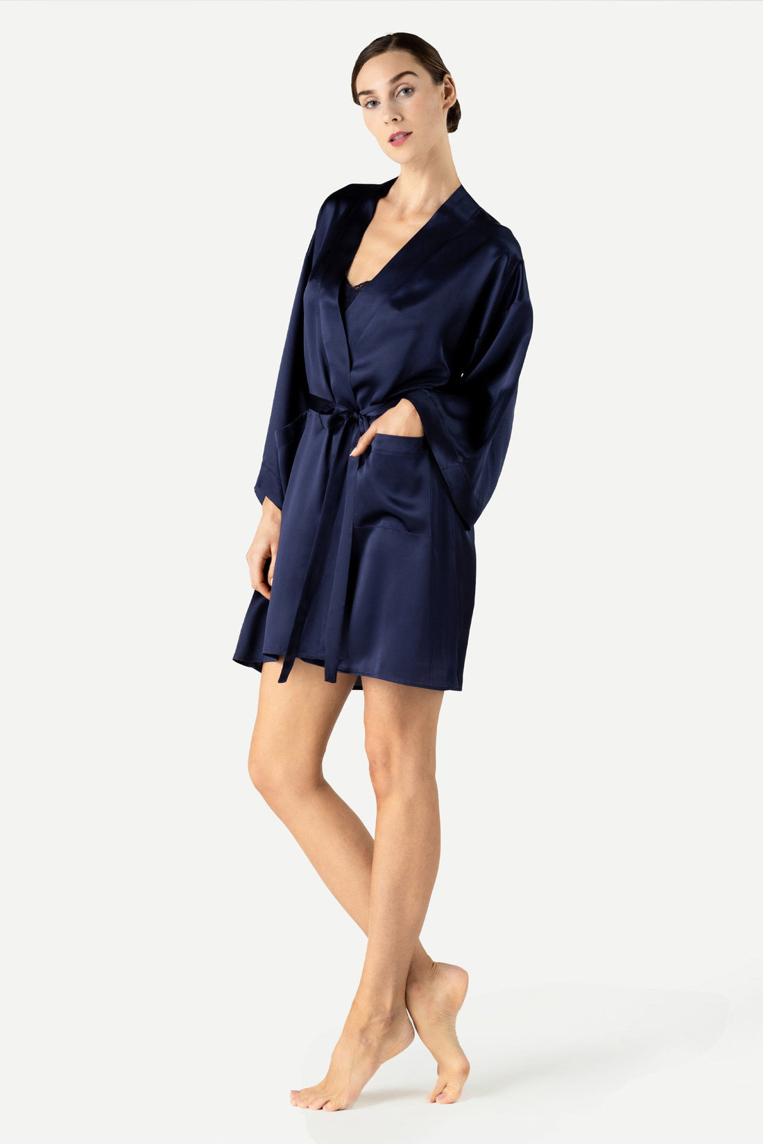 Zero Waste Silk Robe - Luxury Sustainable Robe | NK IMODE