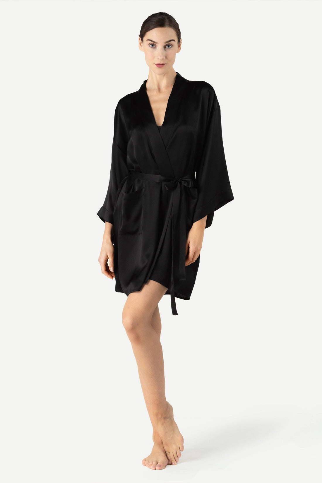 Zero Waste Silk Robe - Luxury Sustainable Robe | NK IMODE